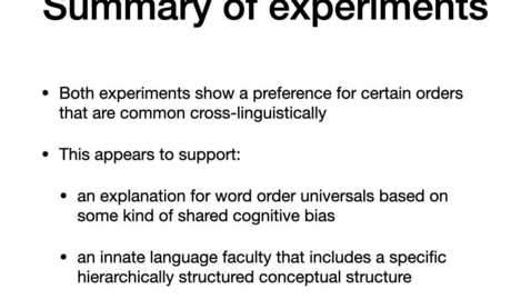 Thumbnail for Nativism and Empiricism in Linguistics 7