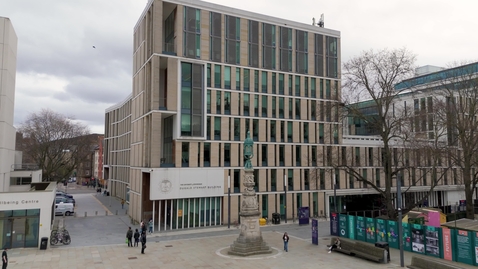 Thumbnail for Drone Dugald Stewart Building tracking backwards