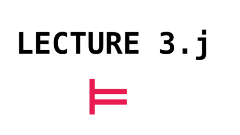 Thumbnail for entry CL - Lecture 3j - Aristotle's Syllogisms