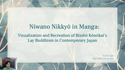 Thumbnail for Yuxin Qin - Niwano Nikkyō in Manga