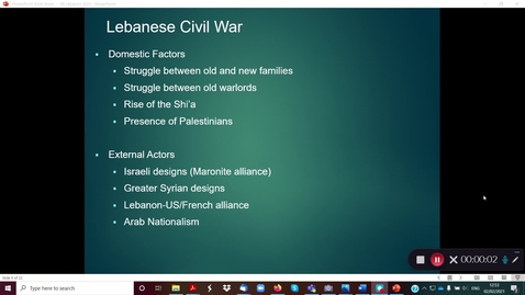 Thumbnail for 4B Lebanon Precarious Republic part 2