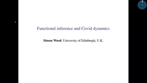 Thumbnail for entry Functional inference and Covid dynamics