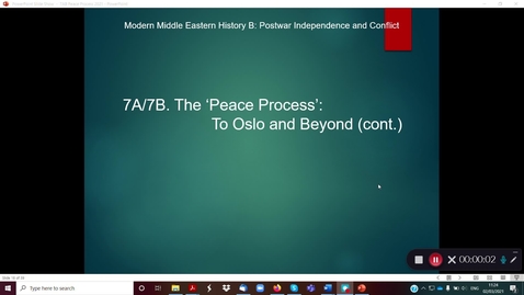 Thumbnail for 7B The 'Peace Process' part 1