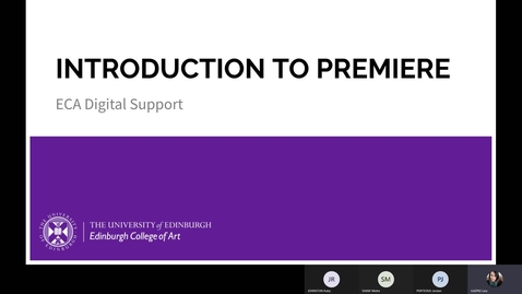 Thumbnail for Introduction to Adobe Premiere