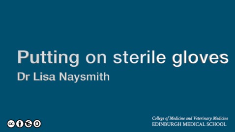 Putting On Sterile Gloves Remake 2016 Media Hopper Create