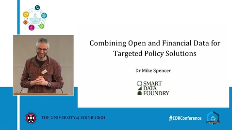 Thumbnail for Combining Open and Financial Data for Targeted Policy Solutions - Mike Spencer