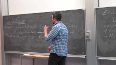 Thumbnail for Higgs school 2024 - Iñaki García-Etxebarria, Lecture 1 (Part 2 of 2)