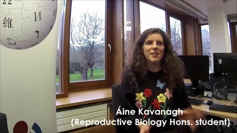 Thumbnail for Wikimedia in the Classroom assignment, Aine Kavanagh, Reproductive Biology
