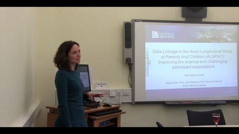 Thumbnail for entry Data Linkage in the Avon Longitudinal Study of Parents And Children (ALSPAC)