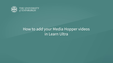 Thumbnail for Learn Ultra: Embedding Videos and Playlists