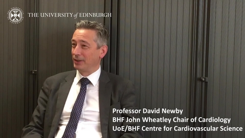 Thumbnail for Professor David Newby - Research in a nutshell