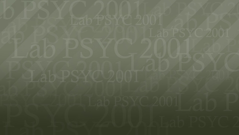 Thumbnail for entry PSYC2001 Brittany 02 C MC 720P