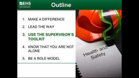 Thumbnail for Use the Supervisor's Toolkit