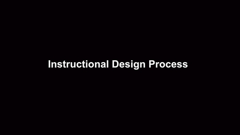 Thumbnail for entry Instructional Design models