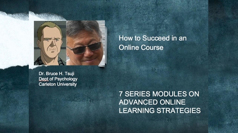 Thumbnail for entry How to succeed in an online course?