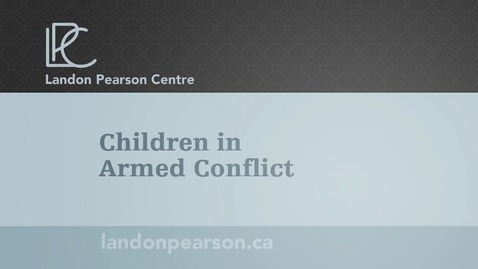 Thumbnail for Children in Armed Conflict