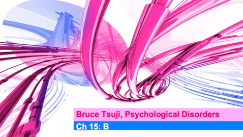 Thumbnail for 2015 PSYC 1002 CH15 B PSYC 2015