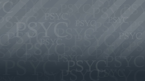 Thumbnail for 2014 Psyc 1002 CH15 F MC 720P