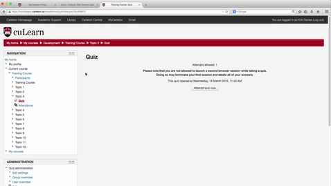 Thumbnail for Moodle 2 8 Quizzes