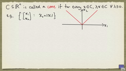 Thumbnail for entry 2 - Polyhedral cones