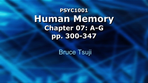 Thumbnail for 2014 Psyc 1001 CH7 A MC 720p
