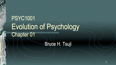 Thumbnail for 2015 PSYC 1001 CH1 A PSYC 2015