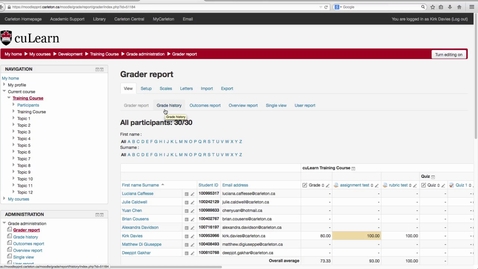 Thumbnail for entry Moodle 2 8 Gradebook Reports