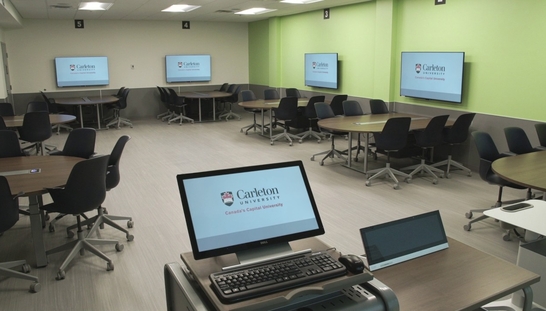 Active Learning Classroom - Tory 213 Carleton University