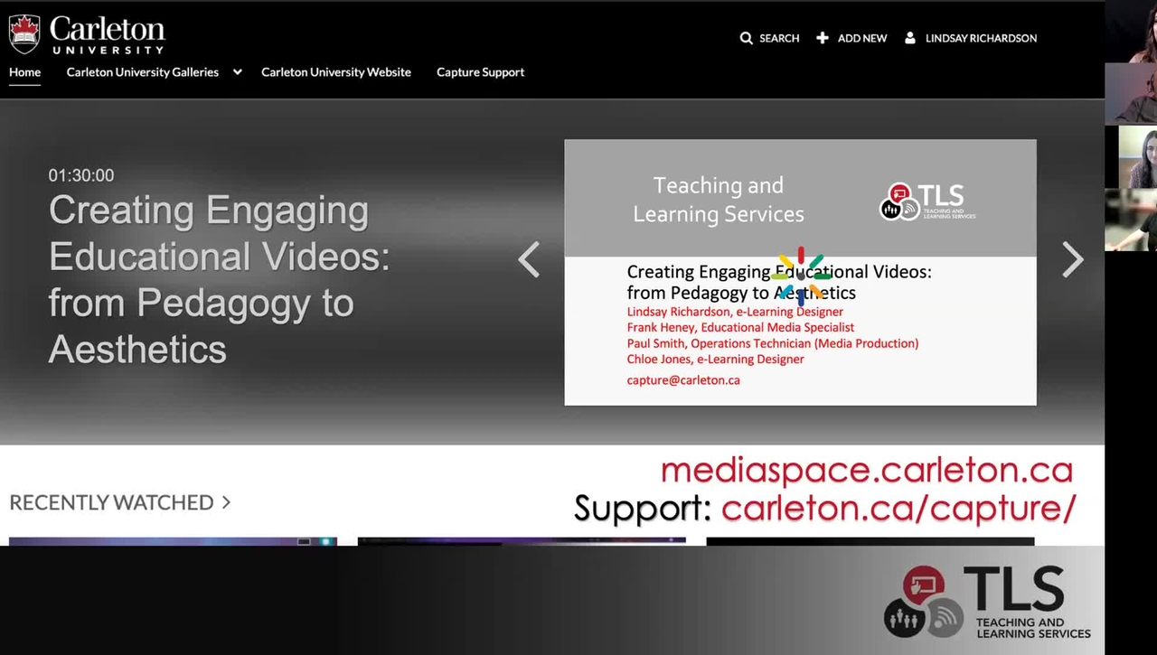 KMS Workshop Creating Engaging Videos - July 14th, 2021