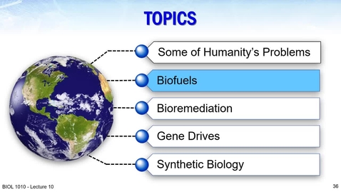 Thumbnail for entry BIOL 1010 Lecture 10 Part 2