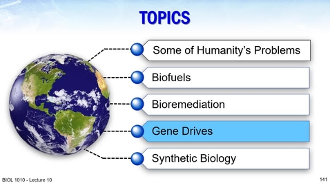 Thumbnail for entry BIOL 1010 Lecture 10 Part 5