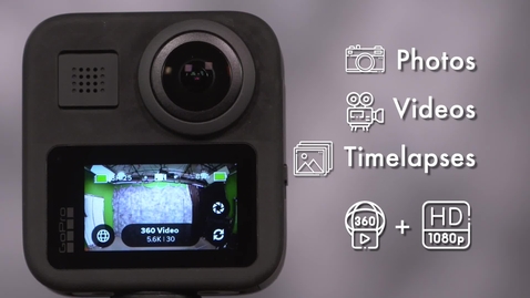 Thumbnail for How to Make 360º Photos &amp; Videos using the GoPro MAX