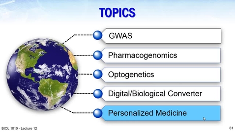 Thumbnail for entry BIOL 1010 Lecture 12 Part 4