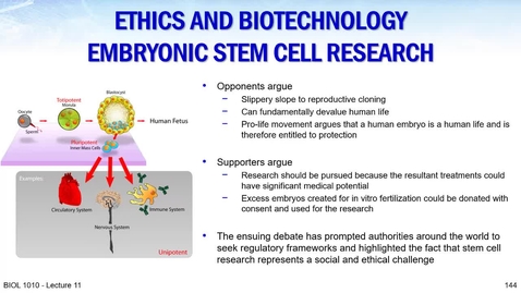 Thumbnail for entry BIOL 1010 Lecture 11 Part 3