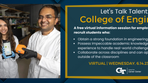Thumbnail for Let's Talk Talent: Hiring Engineering Students
