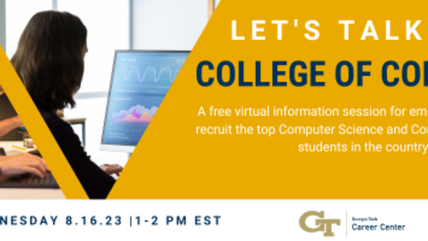 Thumbnail for Let's Talk Talent: Hiring Computing Students 