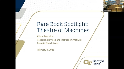 Thumbnail for Alison Reynolds - Rare Book Spotlight 2025