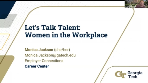 Thumbnail for entry Let's Talk Talent: Woman in the Workplace