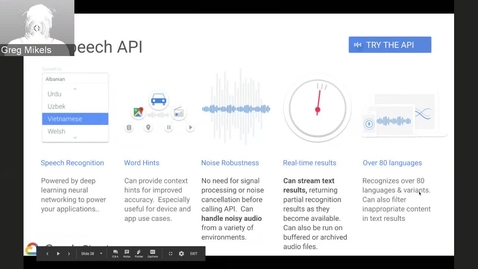 Thumbnail for entry OneIT Speaker Series - Google Cloud Platform AI Overview, Greg Mikels