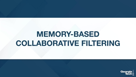 Thumbnail for Model-Based Collaborative Filtering
