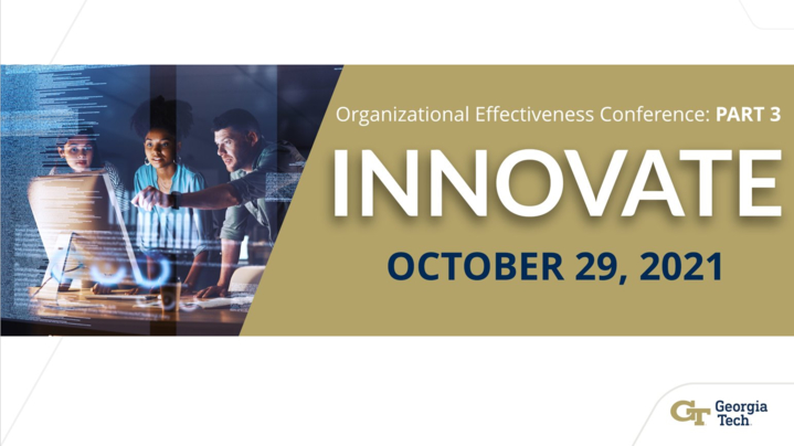 Thumbnail for channel Organizational Effectiveness Conference Part 3: Innovate