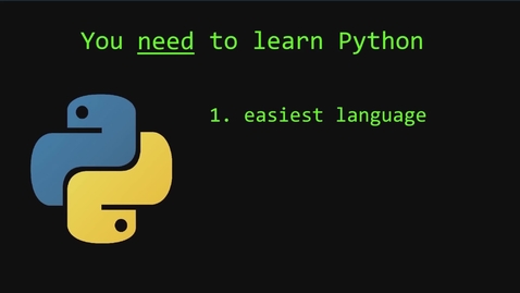 Thumbnail for How to Install Python and PyCharm and Write first Program