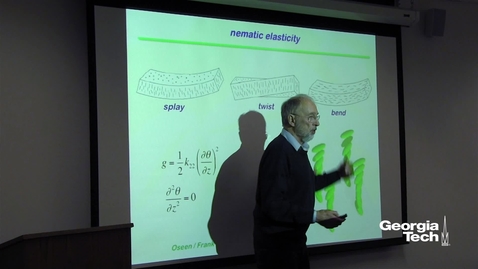 Thumbnail for Hierarchical Self-Assembly in Liquid Crystals a Rich Menu of Basic Science and Technology from the Origin of Life to Trillion Dollar Markets - Noel Clark