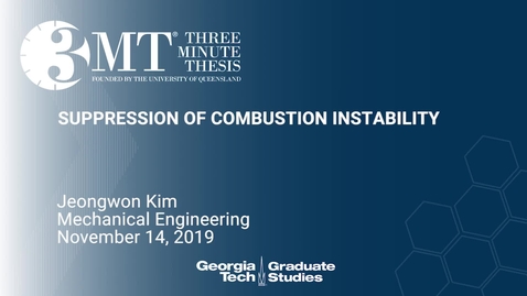 Thumbnail for Jeongwon Kim - Suppression of Combustion Instability