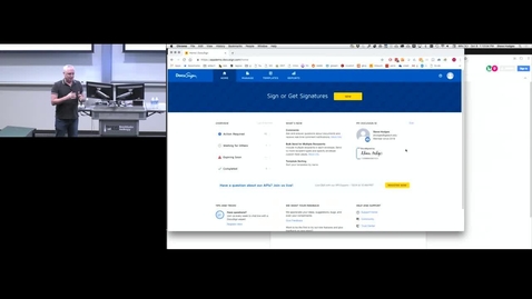 Thumbnail for entry Automated Workflow with DocuSign API and GT Web Future, Drupal 8 and GT Theme
