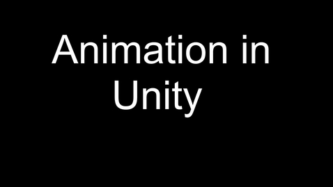 Thumbnail for Unity Interactive Animation
