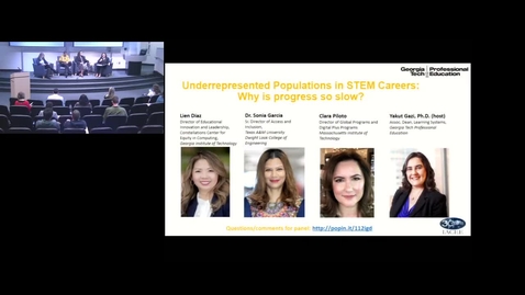 Thumbnail for entry Underrepresented Population in STEM Careers: Why Is Progress So Slow?