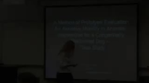 Thumbnail for Tiffany Forest - A Method of Prototype Evaluation for Assistive Mobility in Animals: Intervention for a Congenitally Malformed Dog – a Case Study
