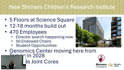 Thumbnail for Leanne West — The New Shriners Children’s Research Institute