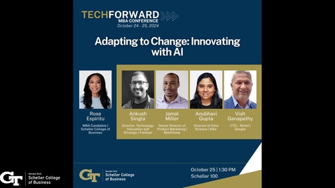 Thumbnail for TechForward MBA Conference 2024 - Lunch Panel
